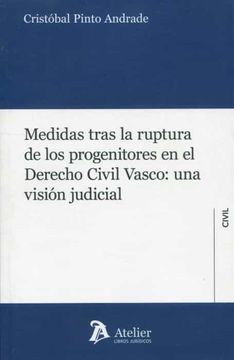 portada Medidas Tras la Ruptura de los Progenitores en el Derecho Civil Vasco: Una Vision Judicial