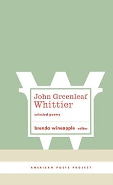 portada John Greenleaf Whittier: Selected Poems: (American Poets Project #10)