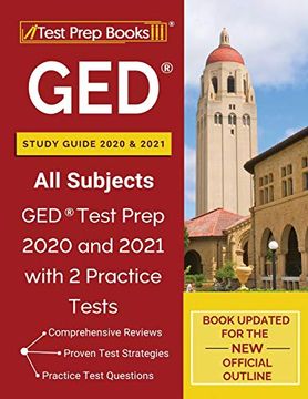 portada Ged Study Guide 2020 and 2021 all Subjects: Ged Test Prep 2020 and 2021 With 2 Practice Tests [Book Updated for the new Official Outline] (in English)