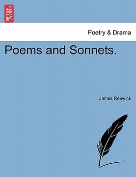 portada poems and sonnets. (in English)