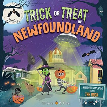 portada Trick or Treat in Newfoundland: A Halloween Adventure Through the Rock (en Inglés)