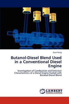 portada butanol-diesel blend used in a conventional diesel engine (en Inglés)