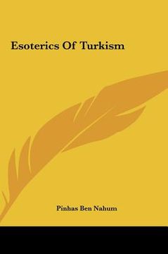 portada esoterics of turkism (in English)