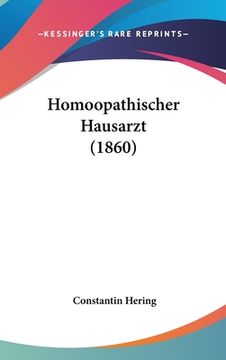 portada Homoopathischer Hausarzt (1860) (en Alemán)