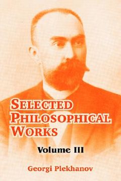 portada selected philosophical works: volume iii (en Inglés)