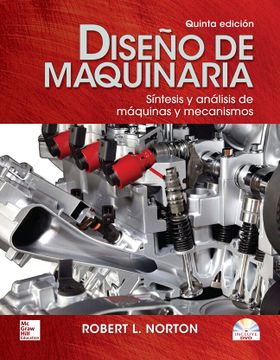 portada Diseño de Maquinaria Sintesis y Analisis de Maquinas y Mecanismos (in Spanish)