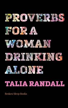portada Proverbs for a Woman Drinking Alone (en Inglés)