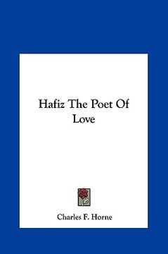 portada hafiz the poet of love (en Inglés)