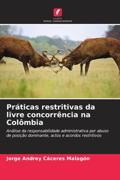 portada Práticas Restritivas da Livre Concorrência na Colômbia