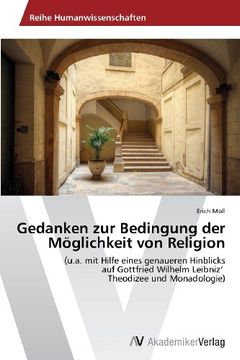 portada Gedanken Zur Bedingung Der Moglichkeit Von Religion