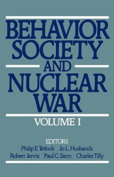 portada Behavior, Society, and Nuclear War: Volume i (Behavior, Society, & Nuclear War) (in English)