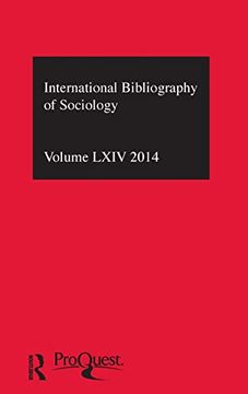 portada Ibss: Sociology: 2014 Vol. 64: International Bibliography of the Social Sciences