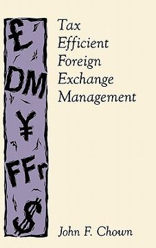 portada tax efficient foreign exchange management (en Inglés)