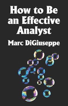 portada how to be an effective analyst (en Inglés)