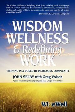 portada wisdom wellness and redefining work (en Inglés)