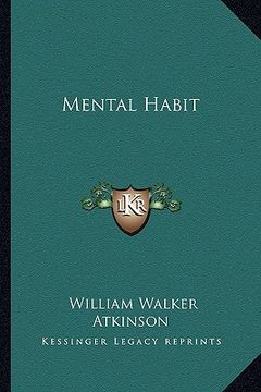 portada mental habit (in English)