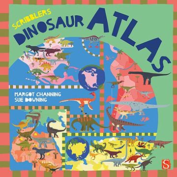 portada Scribblers Dinosaur Atlas (en Inglés)
