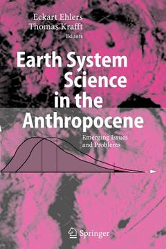 portada earth system science in the anthropocene: emerging issues and problems (en Inglés)