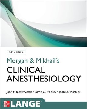 portada Morgan and Mikhail's Clinical Anesthesiology, 5th edition (Lange Medical Books) (en Inglés)
