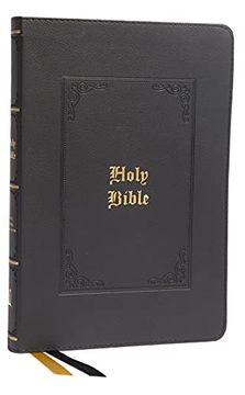 portada Kjv, Thinline Bible, Large Print, Vintage Series, Leathersoft, Black, red Letter, Comfort Print: Holy Bible, King James Version (in English)