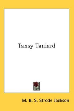 portada tansy taniard (en Inglés)