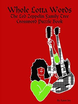 portada Whole Lotta Words: The led Zeppelin Family Tree Crossword Puzzle Book (in English)
