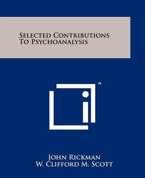 portada selected contributions to psychoanalysis (en Inglés)