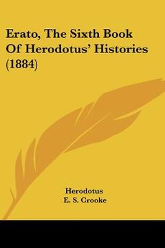 portada erato, the sixth book of herodotus' histories (1884) (en Inglés)