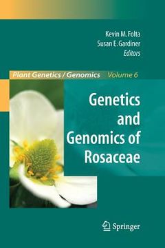 portada Genetics and Genomics of Rosaceae (en Inglés)