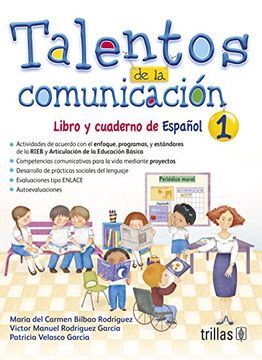 portada talentos de la comunicacion: libro y cuaderno de español 1