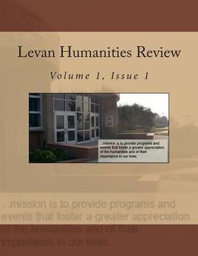 portada Levan Humanities Review, Volume 1, Issue 1 (en Inglés)