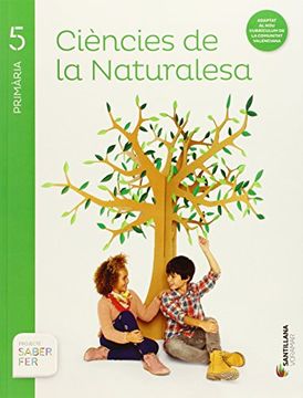 portada CIENCIES DE LA NATURALESA 5 PRIMARIA SABER FER (libro en Catalán)