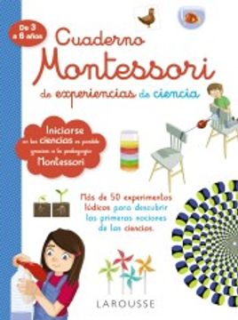 portada Cuaderno Montessori de Experiencias de Ciencia