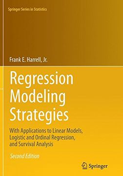 portada Regression Modeling Strategies: With Applications to Linear Models, Logistic and Ordinal Regression, and Survival Analysis (Springer Series in Statistics)