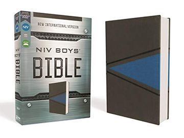 portada Niv, Boys Bible, Leathersoft, Gray 