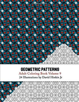 portada Geometric Patterns - Adult Coloring Book Vol. 9 (Geometric Patternsc) 