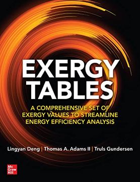 portada Exergy Tables: A Comprehensive set of Exergy Values to Streamline Energy Efficiency Analysis (en Inglés)