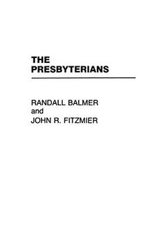 portada The Presbyterians (in English)