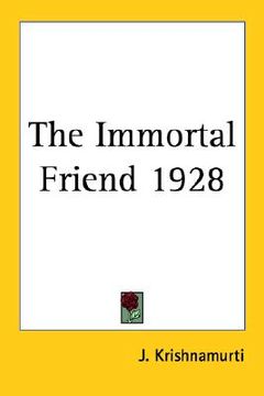 portada the immortal friend 1928 (in English)