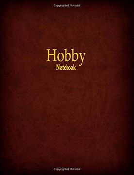 portada Hobby Not: 1/12 Inch Cross Section Graph Ruled, 120 Pages, 8.5” x 11”