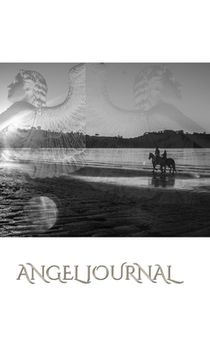 portada Angelic Angels Equestrian Beach themed Blank page Journal: Angelic Angels Equestrian Beach themed Blank page Journal Sir Michael designer (en Inglés)