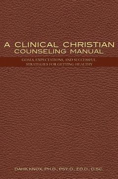 portada clinical christian counseling manual (en Inglés)
