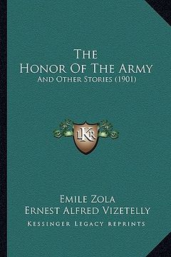 portada the honor of the army: and other stories (1901)