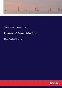 portada Poems of Owen Meridith: The Earl of Lytton (en Inglés)