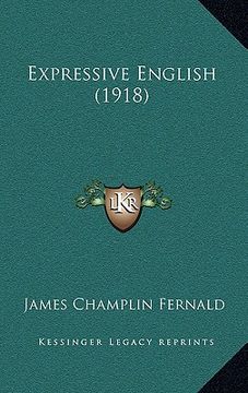 portada expressive english (1918) (in English)