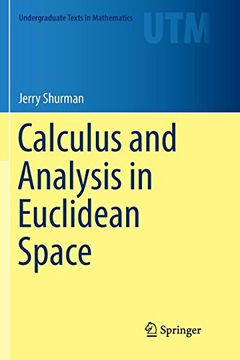 portada Calculus and Analysis in Euclidean Space (Undergraduate Texts in Mathematics) (en Inglés)