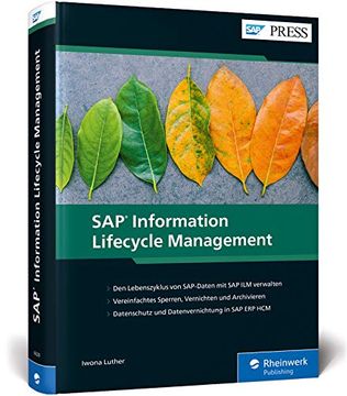portada Sap Information Lifecycle Management Implementierung und Anwendung von sap ilm (en Alemán)