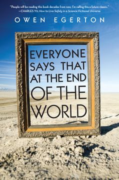 portada everyone says that at the end of the world (en Inglés)