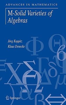 portada m-solid varieties of algebras (en Inglés)