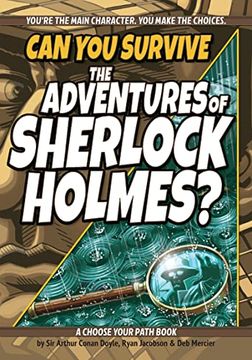 portada Can you Survive the Adventures of Sherlock Holmes? A Choose Your Path Book (Interactive Classic Literature) (in English)